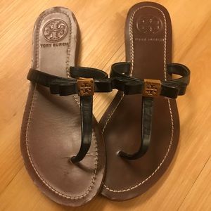 Tory Burch Leighanne Bow Thong Sandals